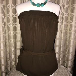 A. Byer strapless top Medium